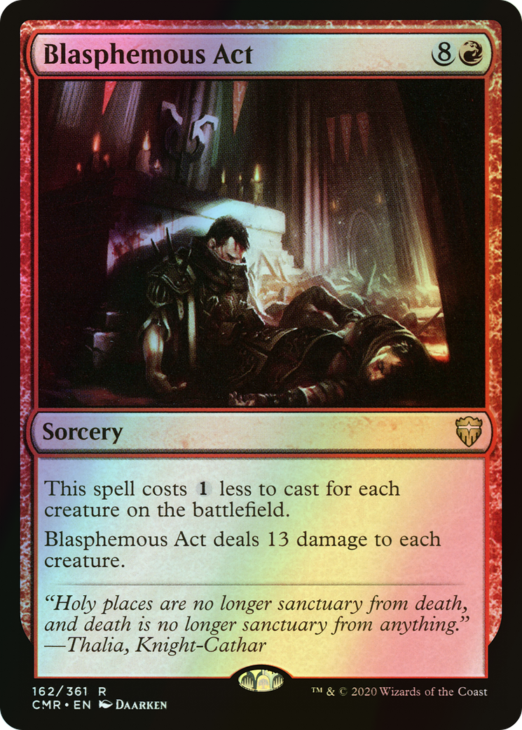 Blasphemous Act (CMR) #162 [EN/F] s/o
