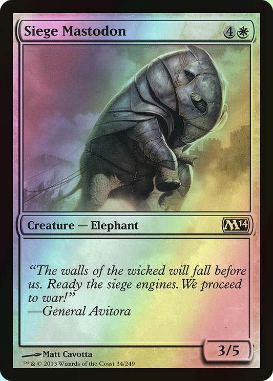 Siege Mastodon (M14) #34 [EN/F]