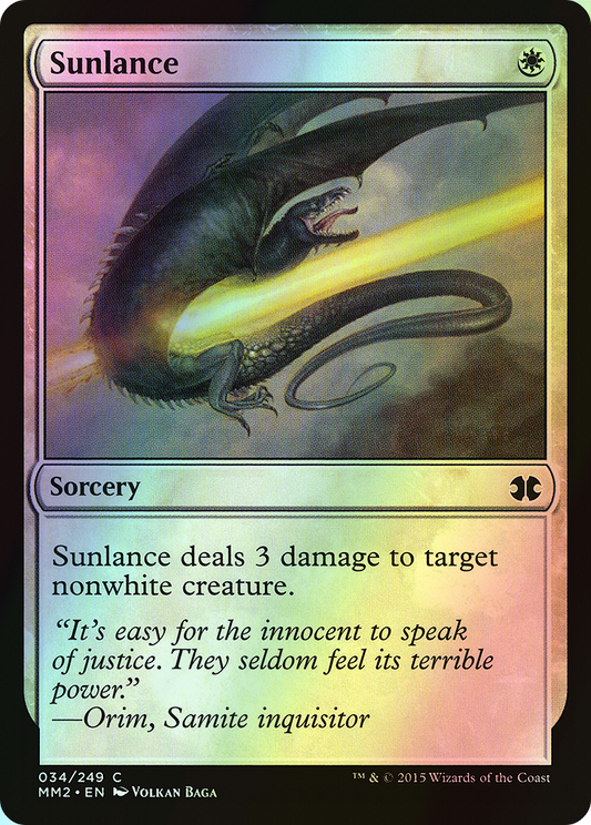 Sunlance (MM2) #34 [EN/F]
