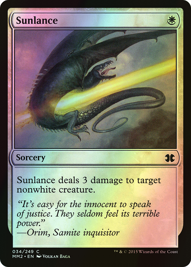 Sunlance (MM2) #34 [EN/F]