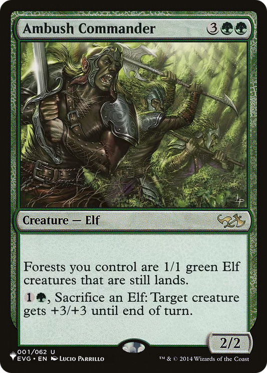 Ambush Commander (PLST) #EVG-1 [EN/N]