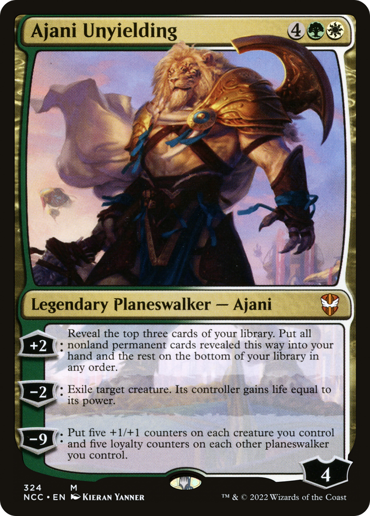Ajani Unyielding (NCC) #324 [EN/N]