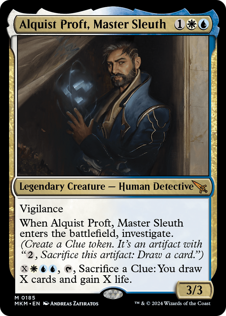 Alquist Proft, Master Sleuth (MKM) #185 [EN/N]