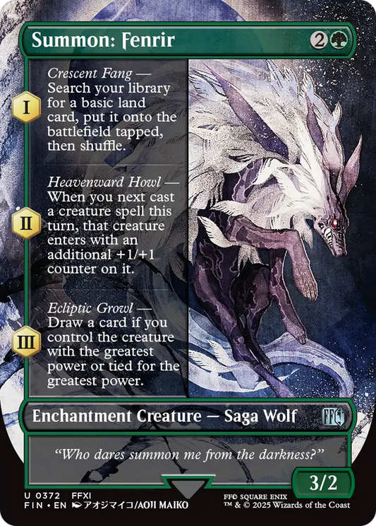 Summon: Fenrir (FIN) #372 [EN/N] s/o