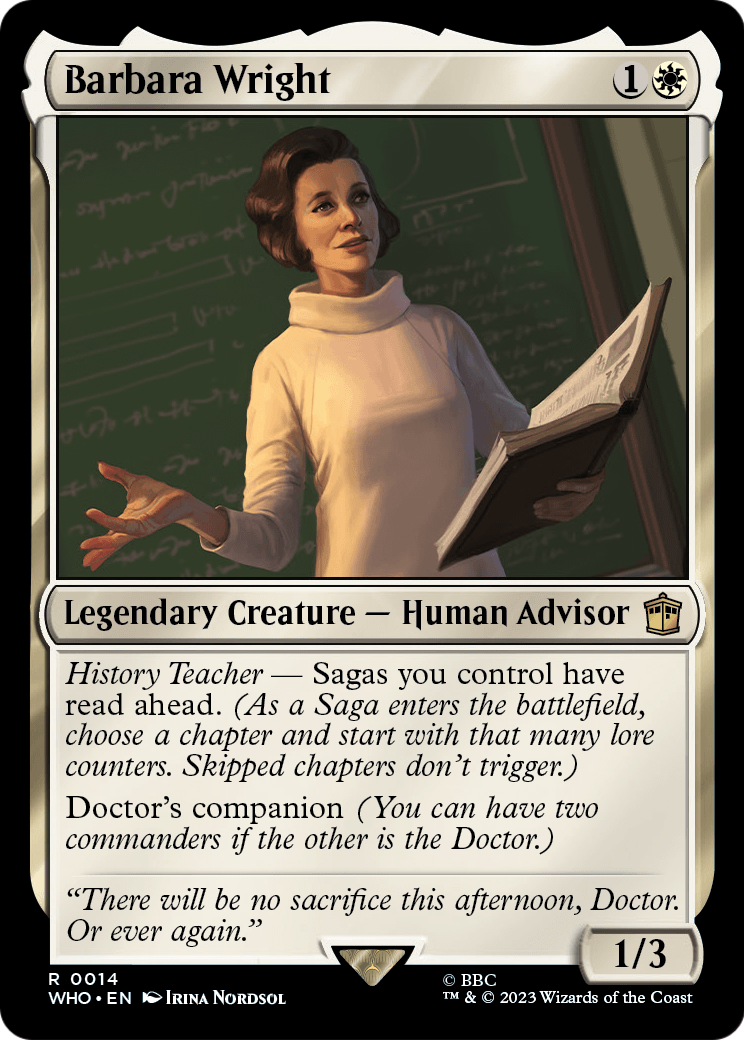 Barbara Wright (WHO) #14 [EN/N]