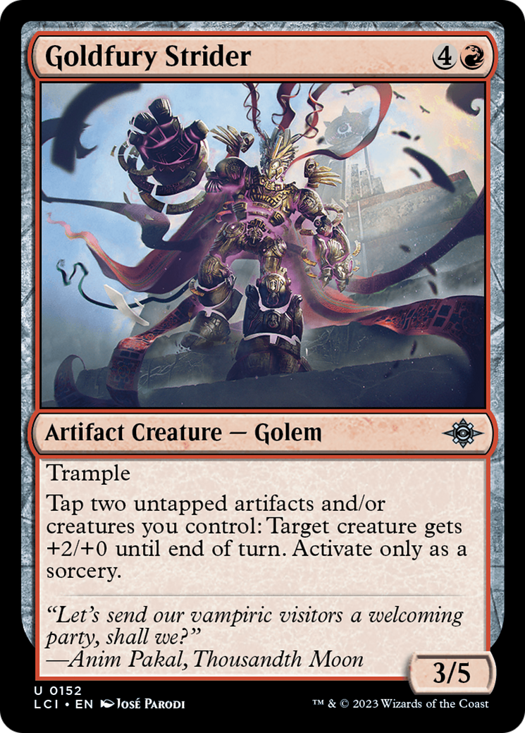 Goldfury Strider (LCI) #152 [EN/N]