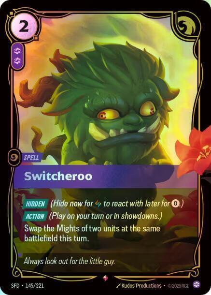 Switcheroo (SFD) #145 [EN/F] s/o