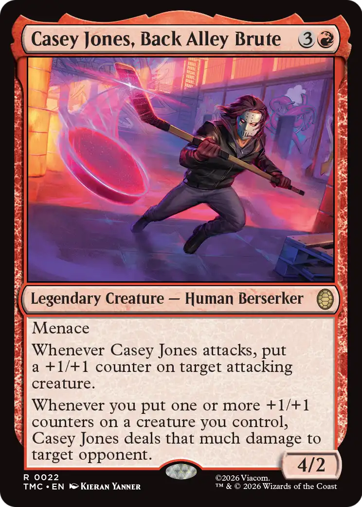 Casey Jones, Back Alley Brute (TMC) #22 [EN/N]