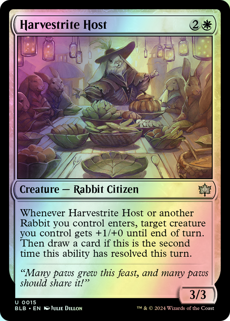 Harvestrite Host (BLB) #15 [EN/F] s/o