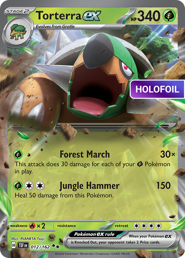 Torterra ex (TEF) #12 [EN/H]