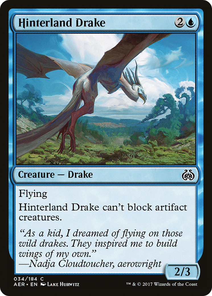 Hinterland Drake (AER) #34 [EN/N]