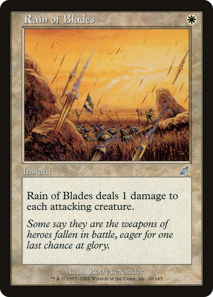 Rain of Blades (SCG) #20 [EN/N]