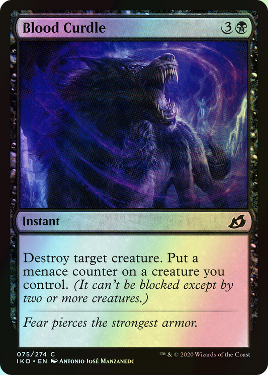 Blood Curdle (IKO) #75 [EN/F]