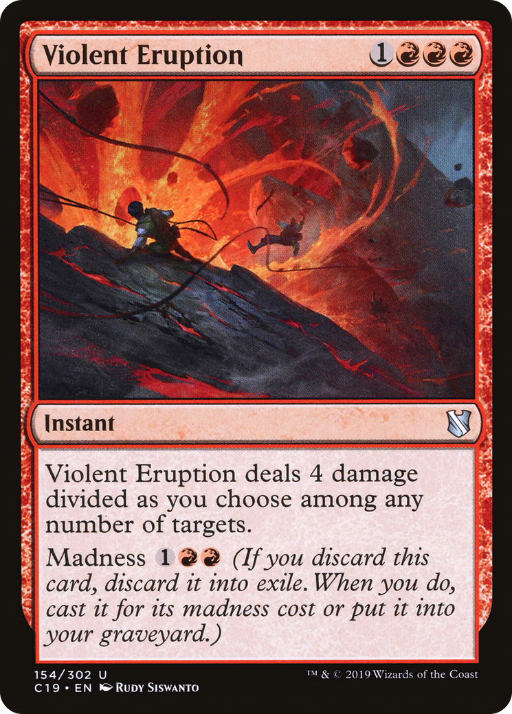 Violent Eruption (C19) #154 [EN/N]