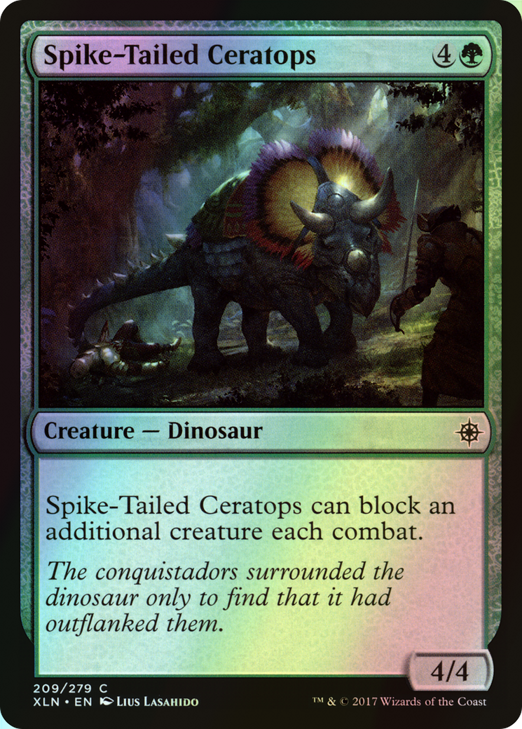 Spike-Tailed Ceratops (XLN) #209 [EN/F]