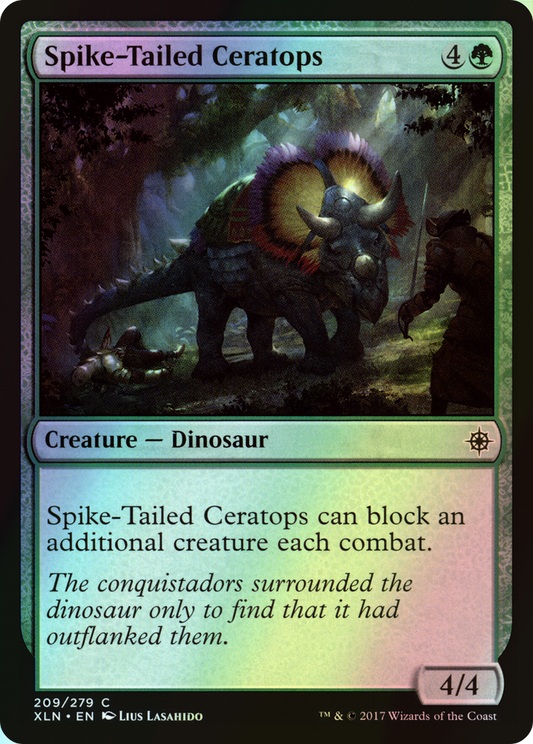 Spike-Tailed Ceratops (XLN) #209 [EN/F]