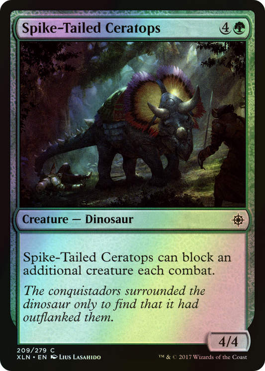 Spike-Tailed Ceratops (XLN) #209 [EN/F] s/o