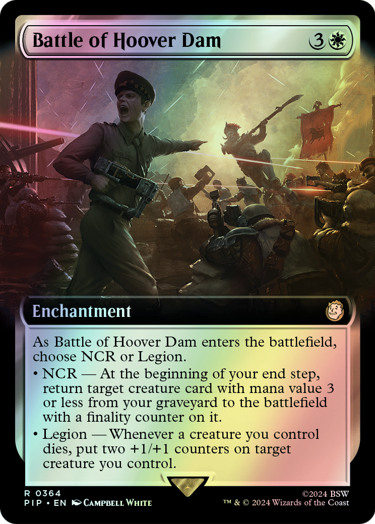 Battle of Hoover Dam (PIP) #364 [EN/F] s/o