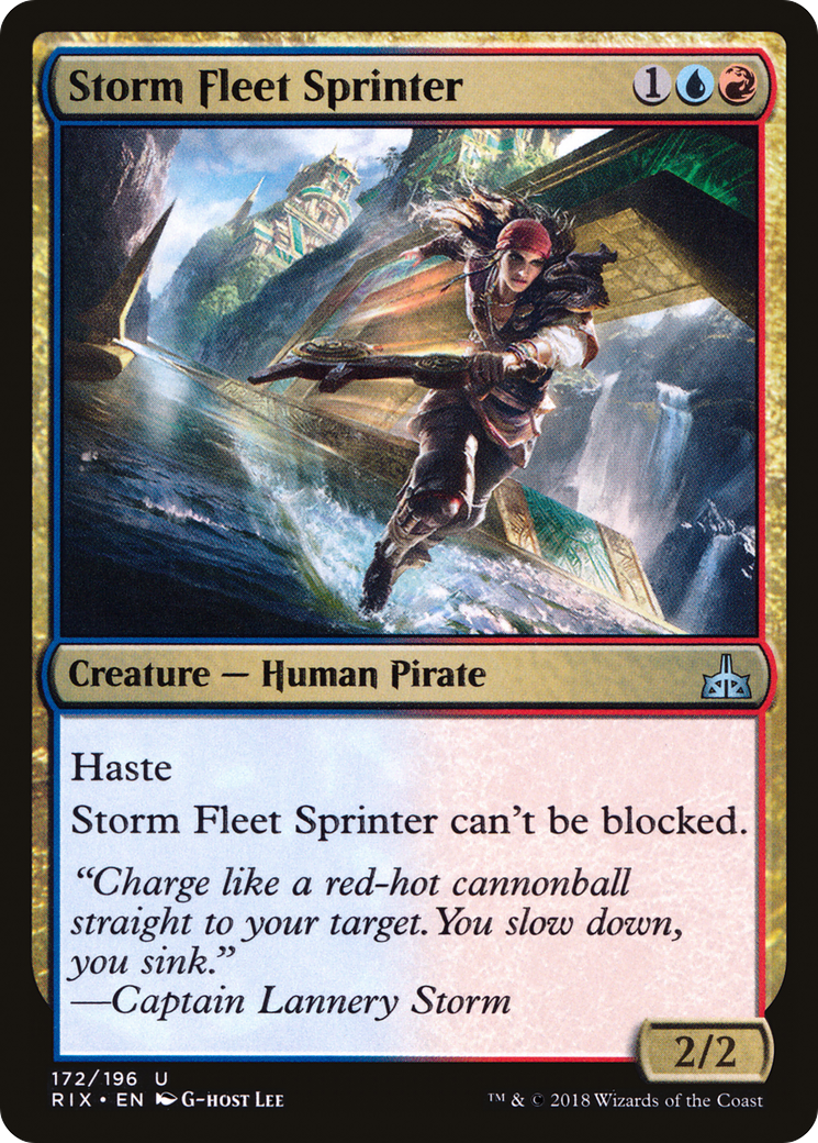 Storm Fleet Sprinter (RIX) #172 [EN/N]