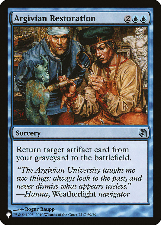 Argivian Restoration (PLST) #DDF-69 [EN/N]
