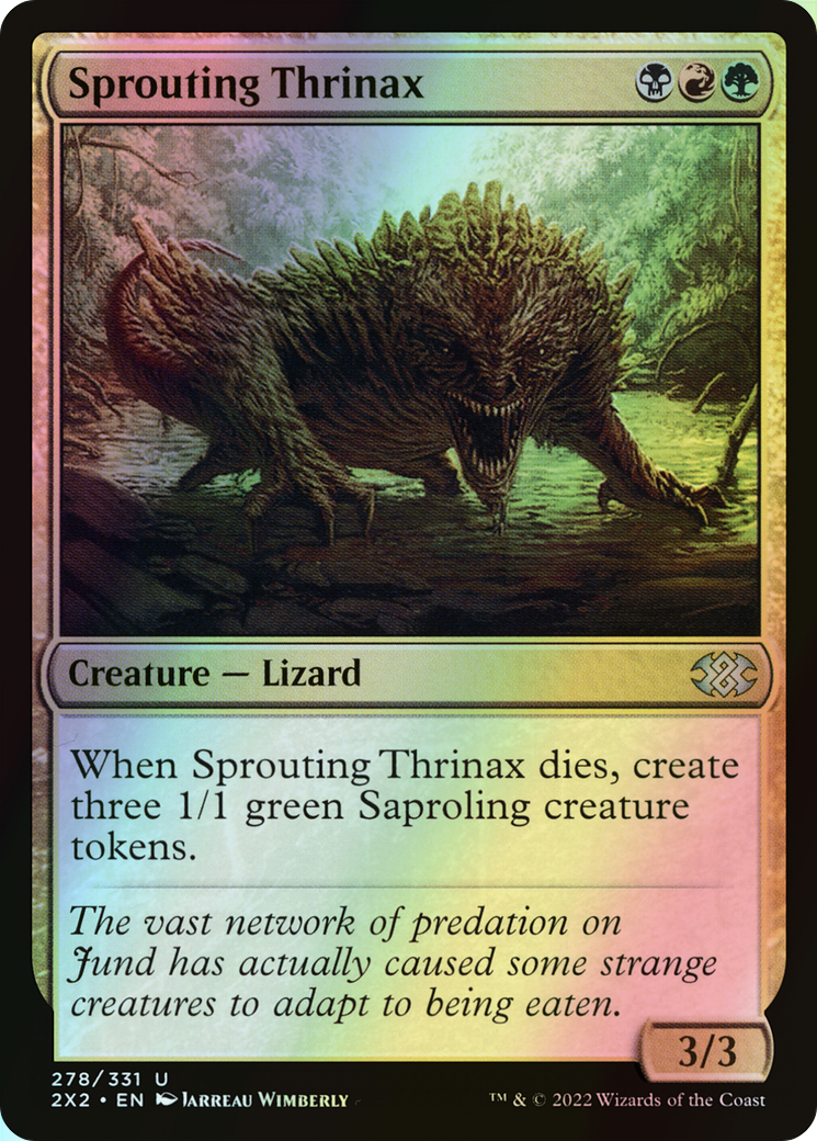 Sprouting Thrinax (2X2) #278 [EN/F]