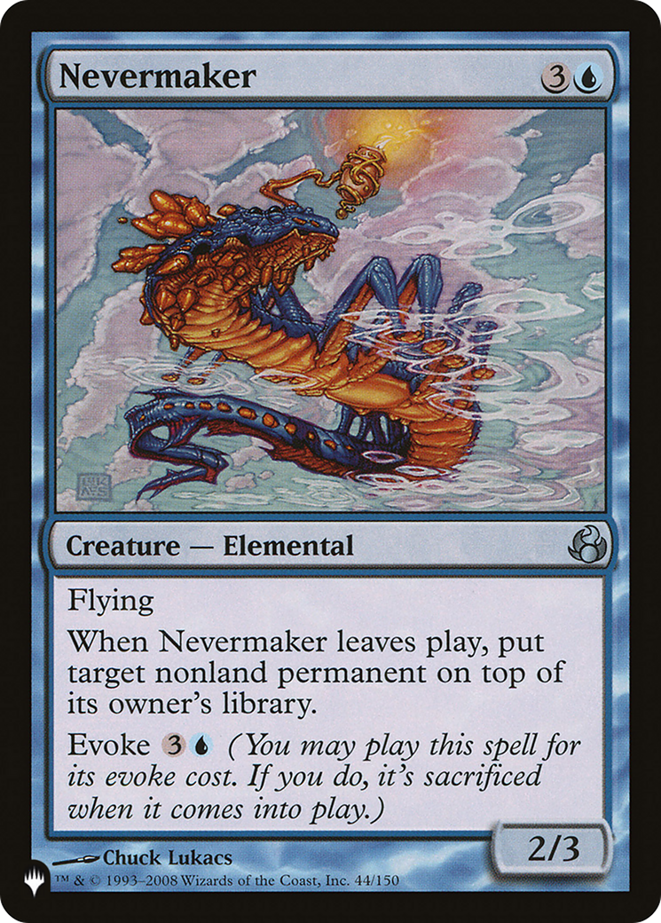 Nevermaker (PLST) #MOR-44 [EN/N] s/o