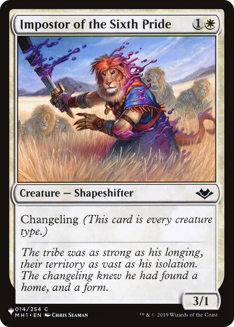 Impostor of the Sixth Pride (PLST) #MH1-14 [EN/N]