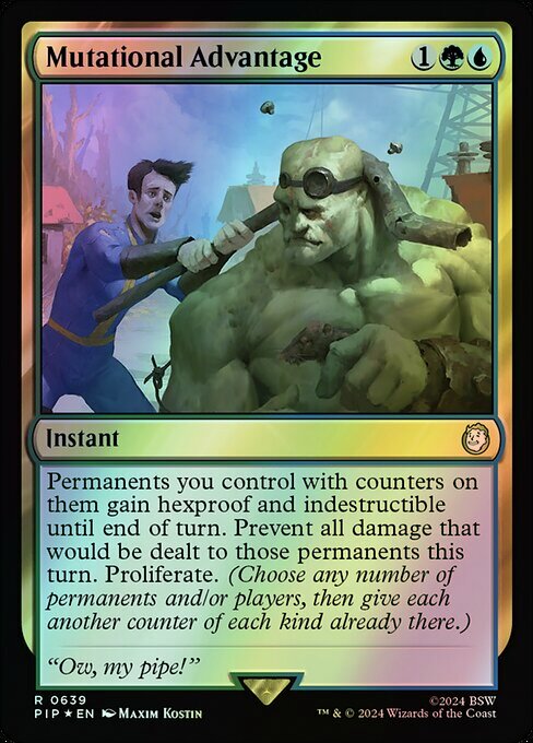 Mutational Advantage - Surge Foil (PIP) #639 [EN/F] s/o
