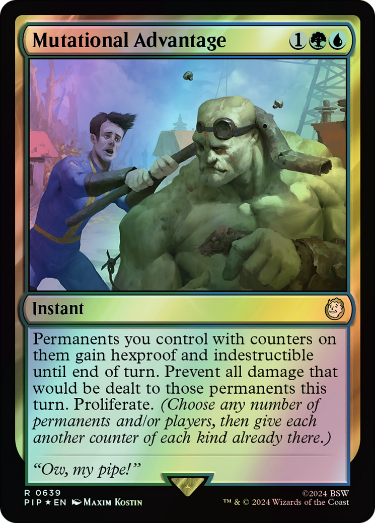 Mutational Advantage - Surge Foil (PIP) #639 [EN/F] s/o