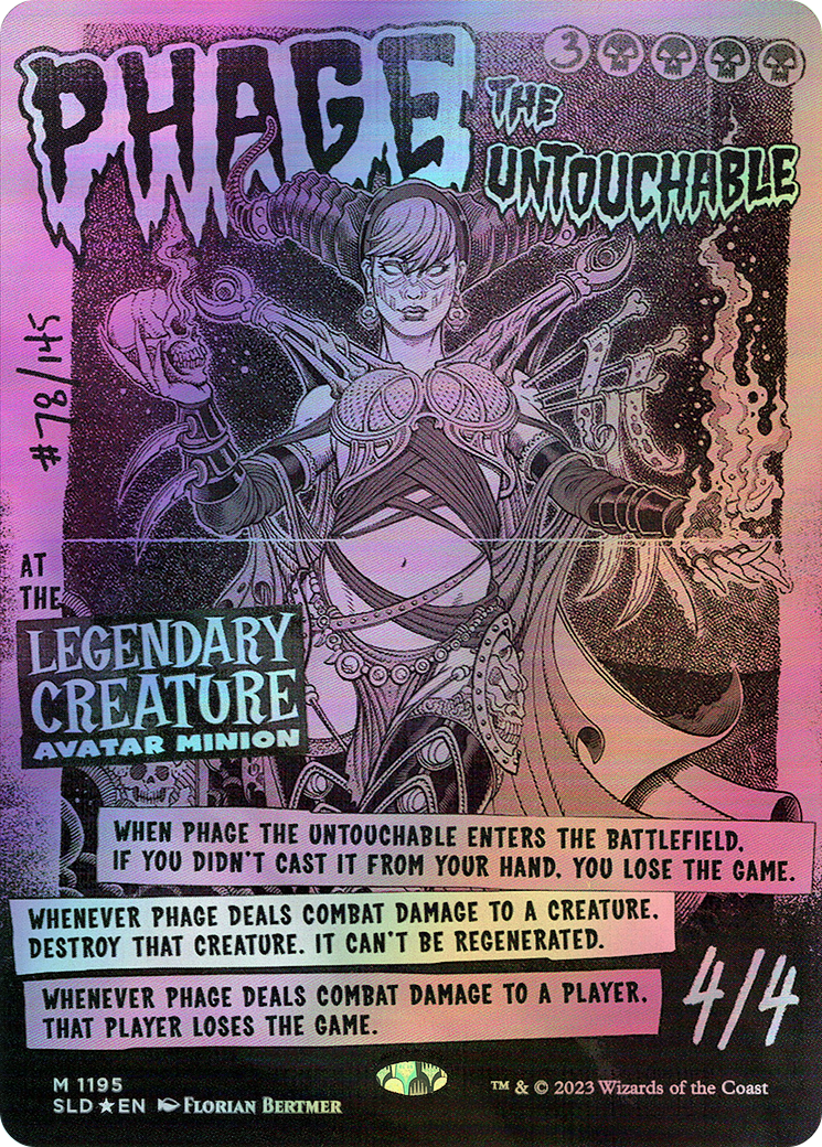 Phage the Untouchable (SLD) #1195 [EN/F] s/o