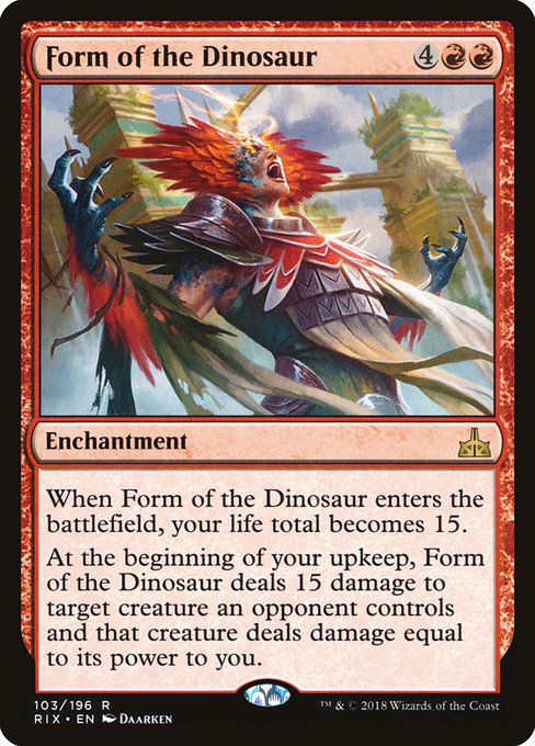 Form of the Dinosaur (RIX) #103 [EN/N]