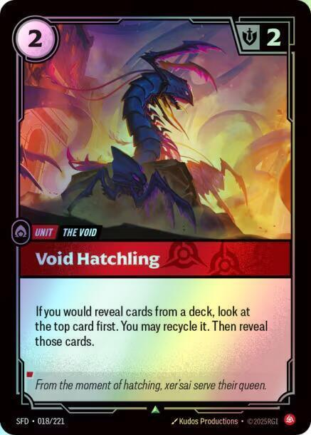 Void Hatchling (SFD) #018 [EN/F]