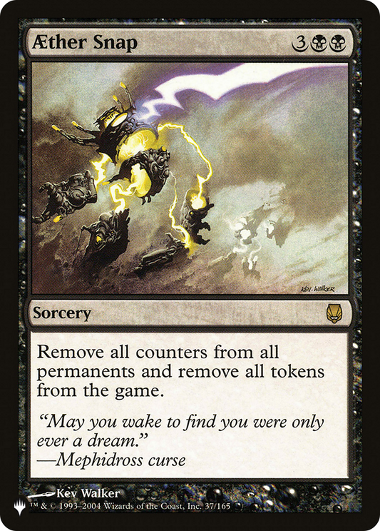 Aether Snap (PLST) #DST-37 [EN/N]