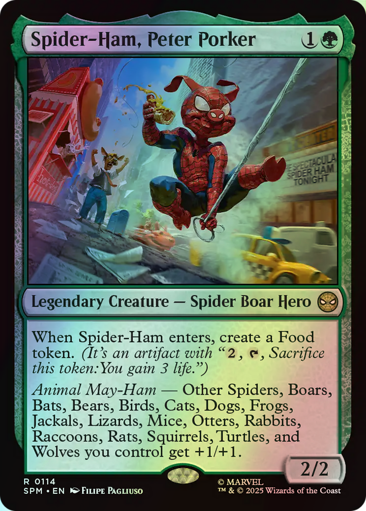 Spider-Ham, Peter Porker (SPM) #114 [EN/F] s/o