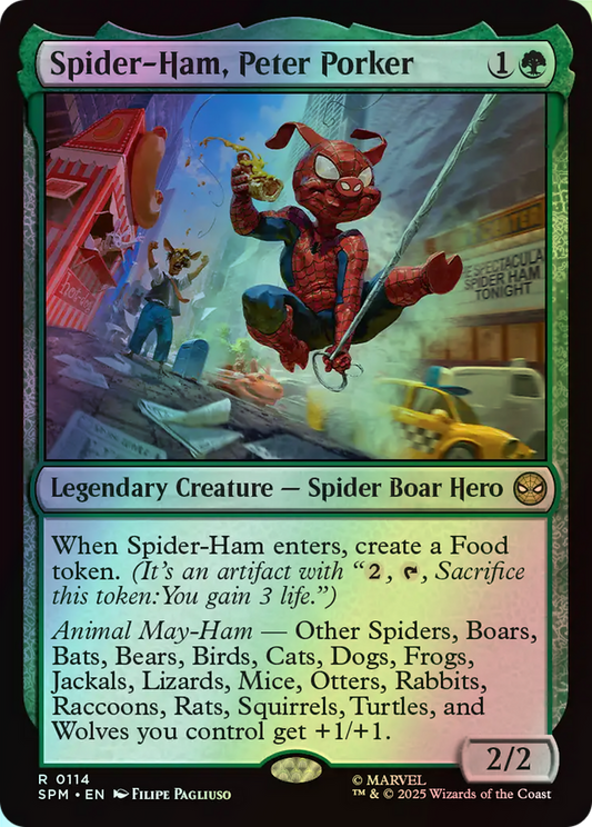 Spider-Ham, Peter Porker (SPM) #114 [EN/F] s/o