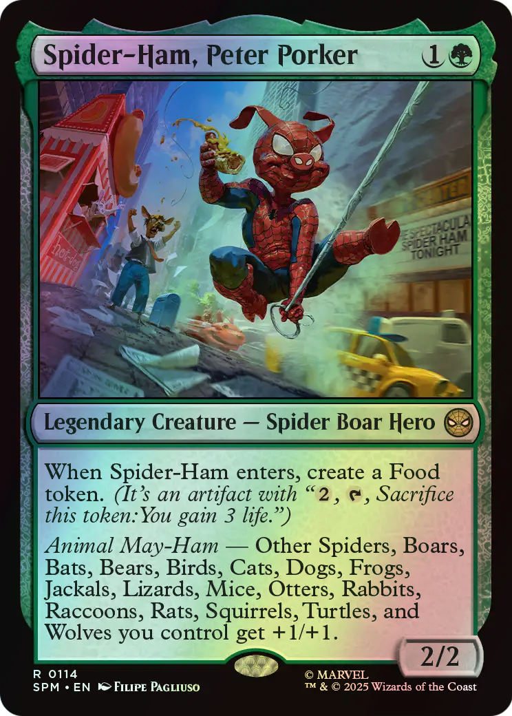Spider-Ham, Peter Porker (SPM) #114 [EN/F] s/o