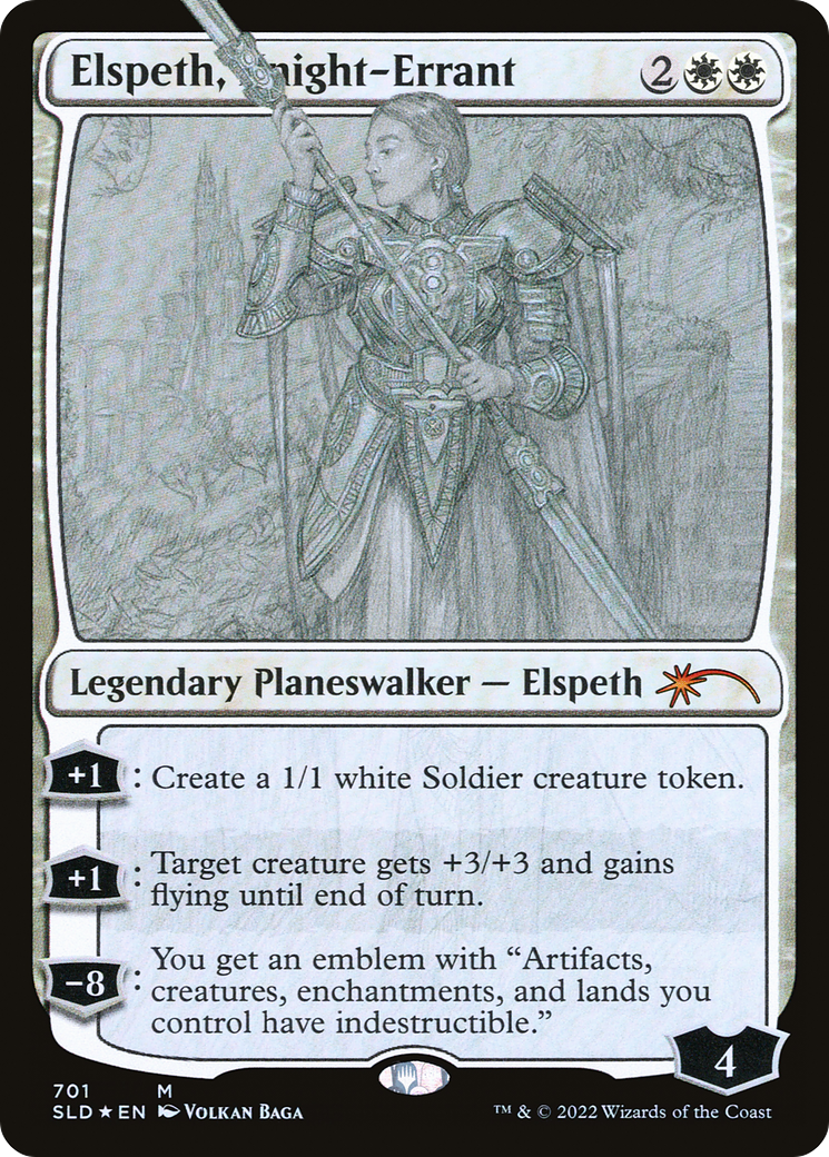 Elspeth, Knight-Errant (SLD) #701 [EN/N] s/o