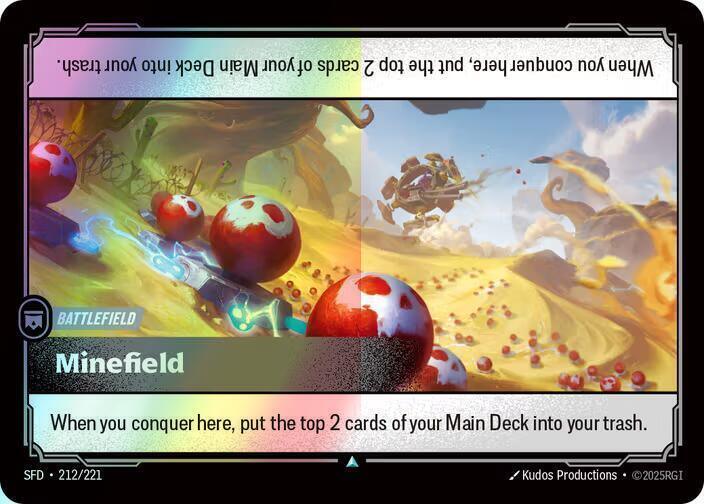 Minefield (SFD) #212 [EN/F] s/o