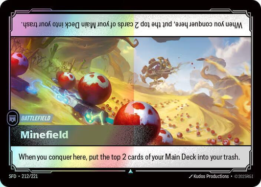 Minefield (SFD) #212 [EN/F] s/o