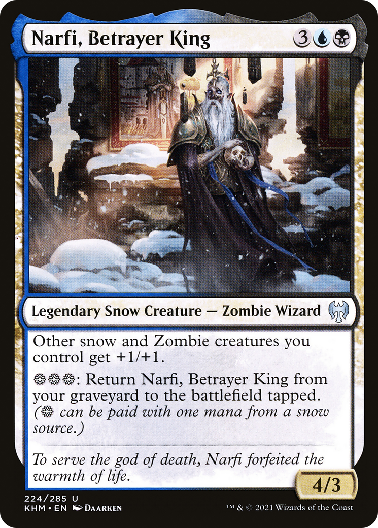 Narfi, Betrayer King (KHM) #224 [EN/N]