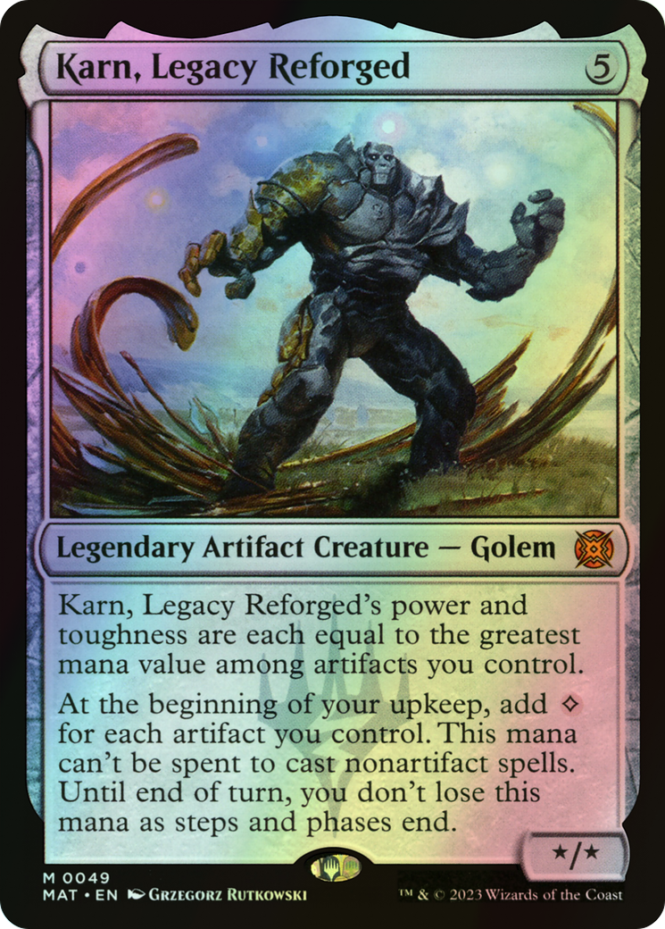 Karn, Legacy Reforged (MAT) #49 [EN/F] s/o