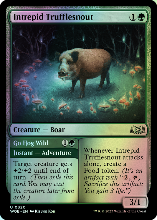 Intrepid Trufflesnout // Go Hog Wild (WOE) #320 [EN/F]
