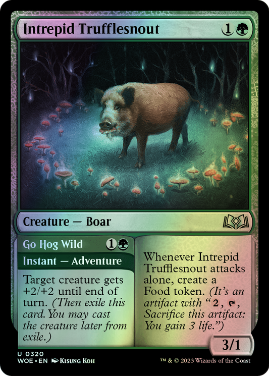 Intrepid Trufflesnout // Go Hog Wild (WOE) #320 [EN/F]