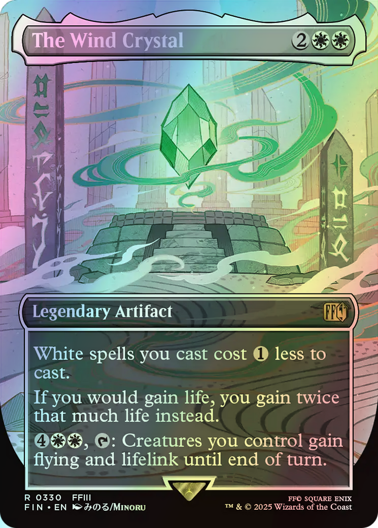 The Wind Crystal (FIN) #330 [EN/F] s/o