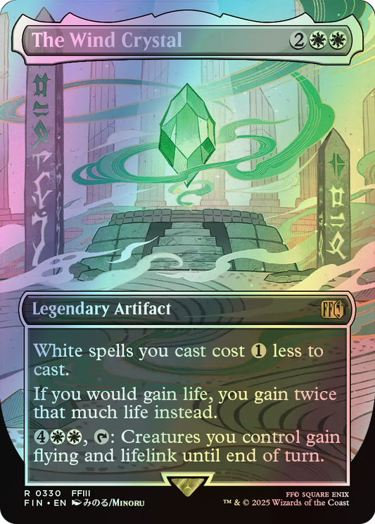 The Wind Crystal (FIN) #330 [EN/F] s/o