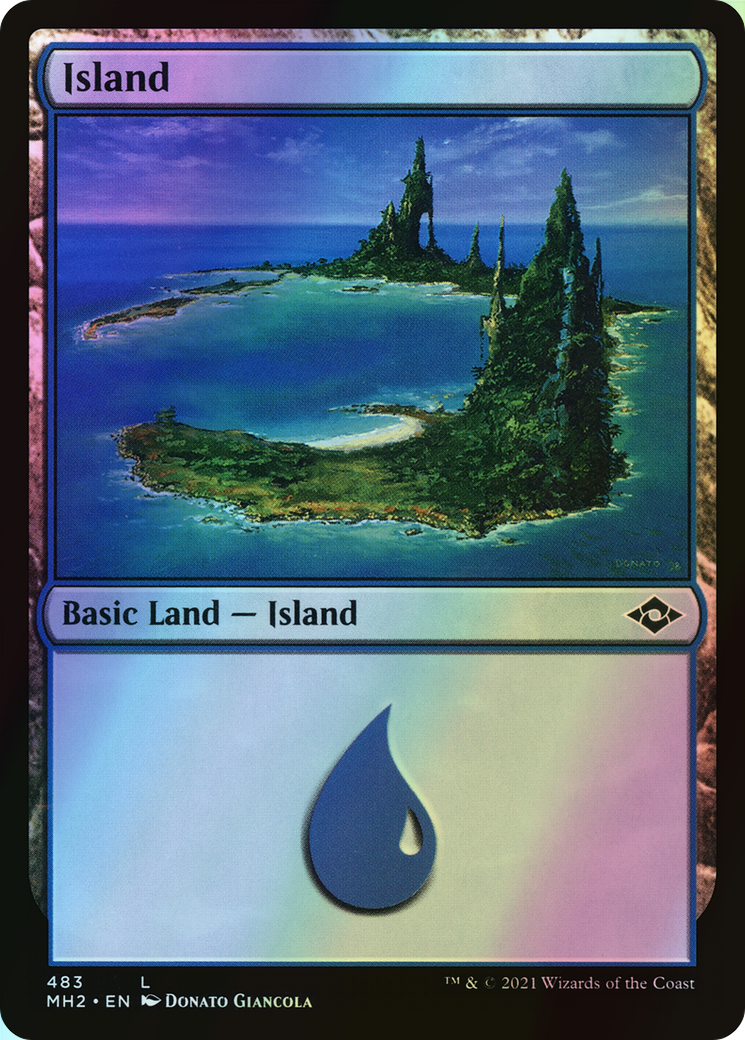 Island (MH2) #483 [EN/E]