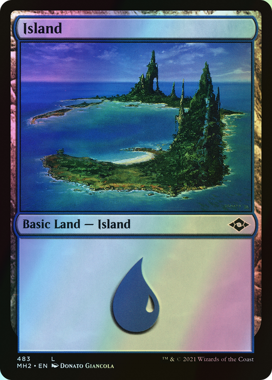 Island (MH2) #483 [EN/E]