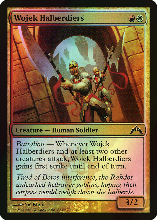 Wojek Halberdiers (GTC) #208 [EN/F]