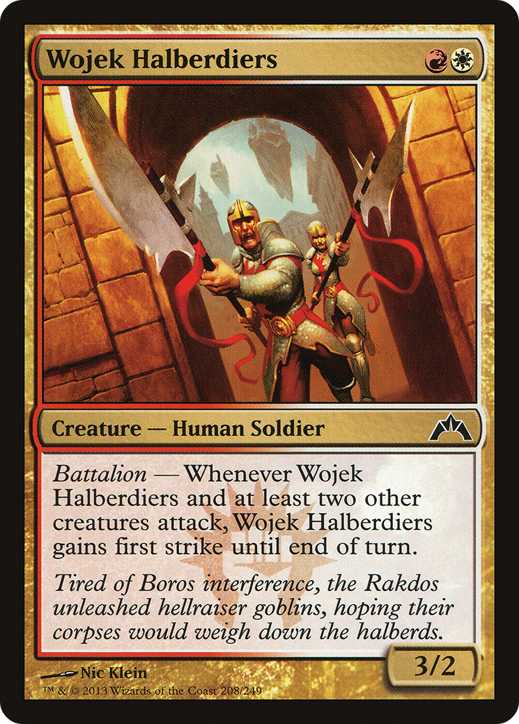 Wojek Halberdiers (GTC) #208 [EN/N]