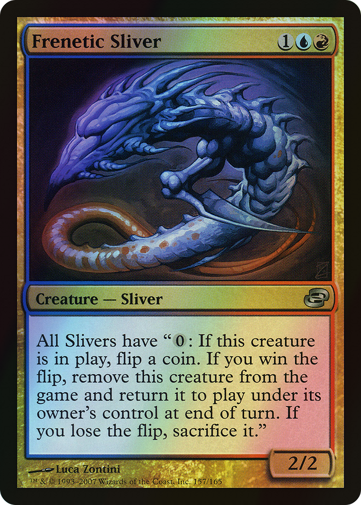 Frenetic Sliver (PLC) #157 [EN/F] s/o
